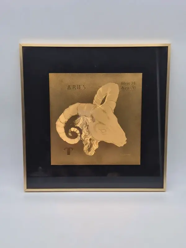 Schilderij met het sterrenbeeld Ram (Aries)