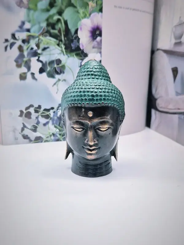 Messing Boeddha beeld