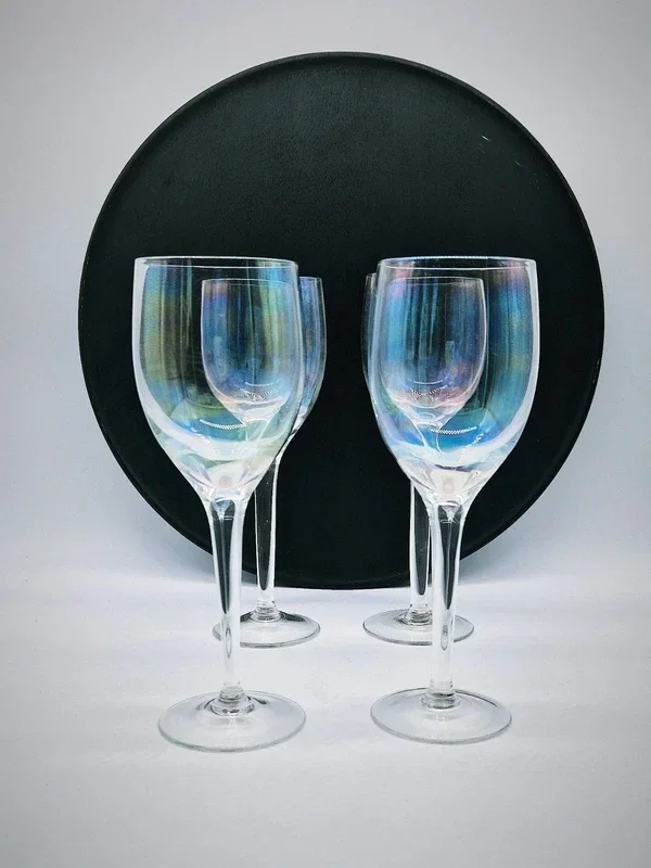 Set van 4 wijnglazen