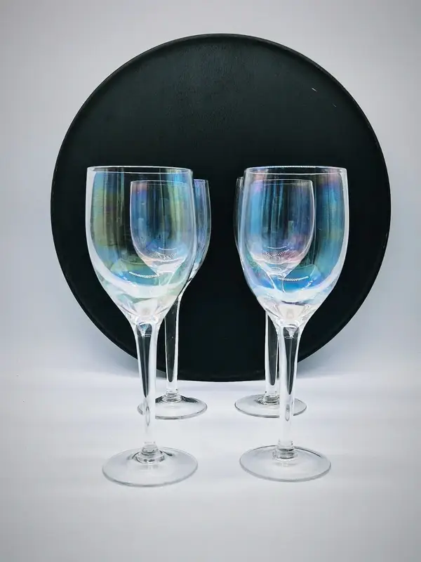 Set van 4 wijnglazen