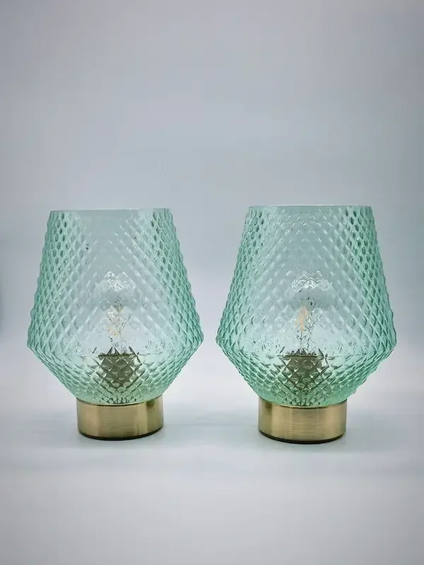 Set van 2 tafellampen