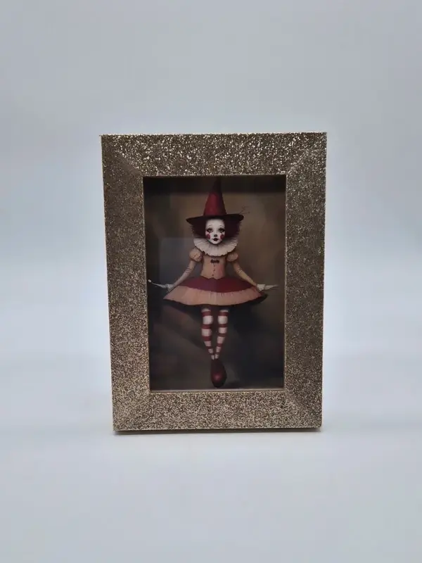 Fotolijst met een unieke print in Gothic pop-art