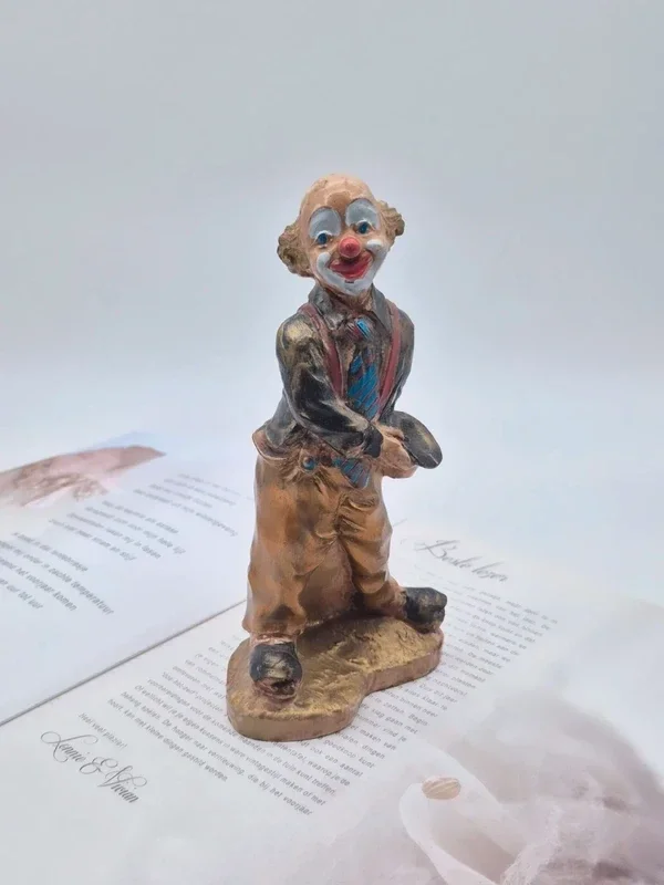 Vintage clownbeeldje
