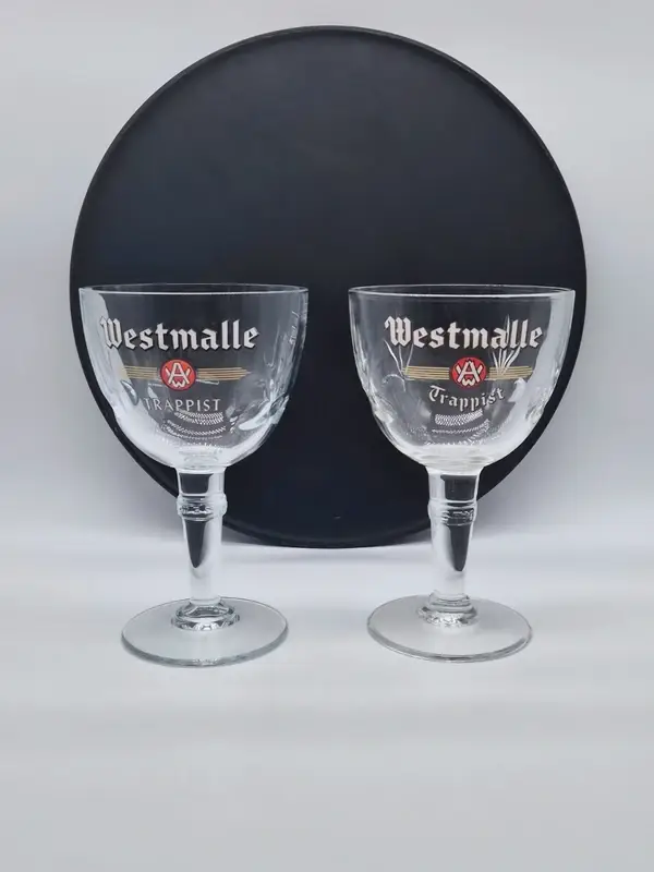 Westmalle Trappist bierglazen