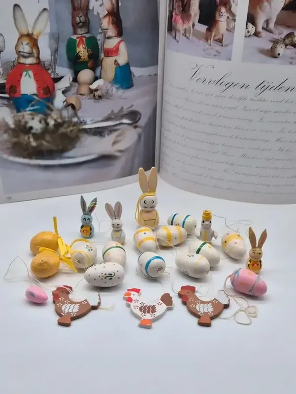 Houten Paasversieringen