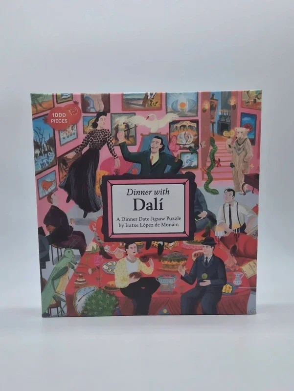 "Dinner with Dalí" 1000 stukjes legpuzzel