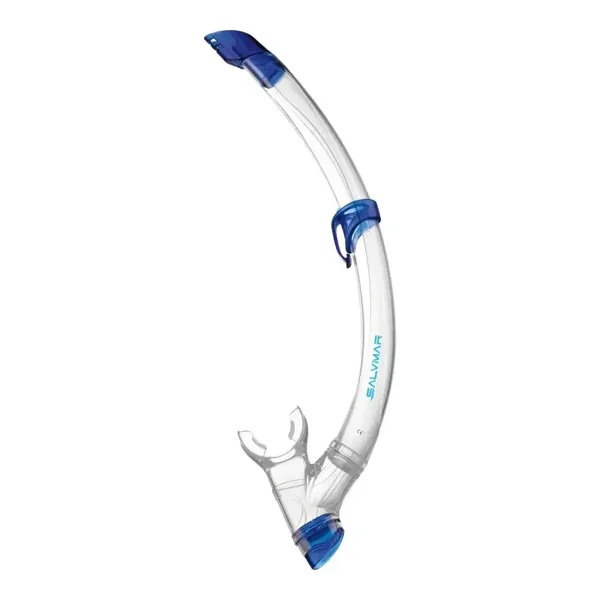 SALVIMAR AREATORE/SNORKEL TIME SPLASH SILICONE BLU
