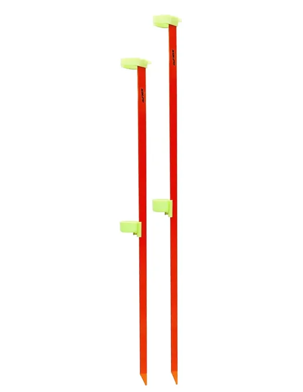 PICCHETTO IN ALLUMINIO DA SURFCASTING YELLOW/ORANGE