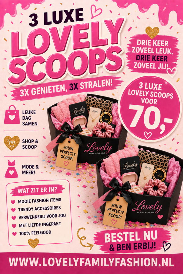 3 luxe lovely scoops