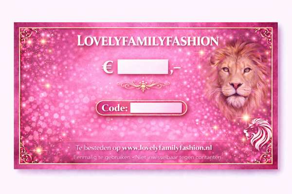 Cadeaubon lovely family fashion