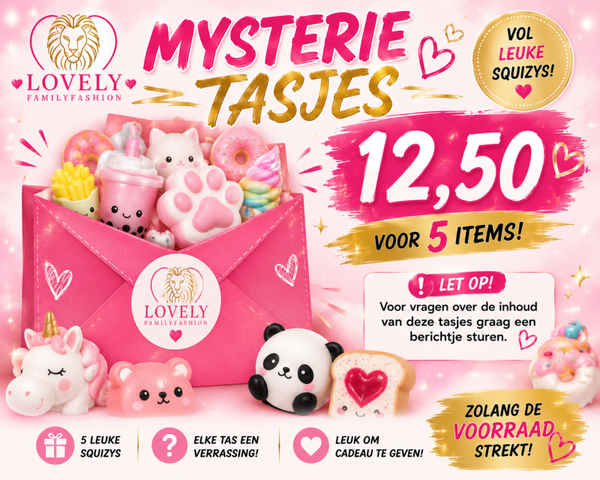 Mysterie squizy tasje
