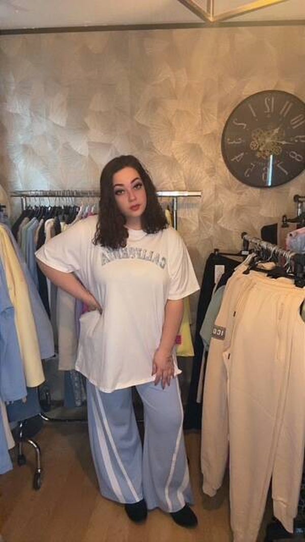 2 delig pak plussize met shirt