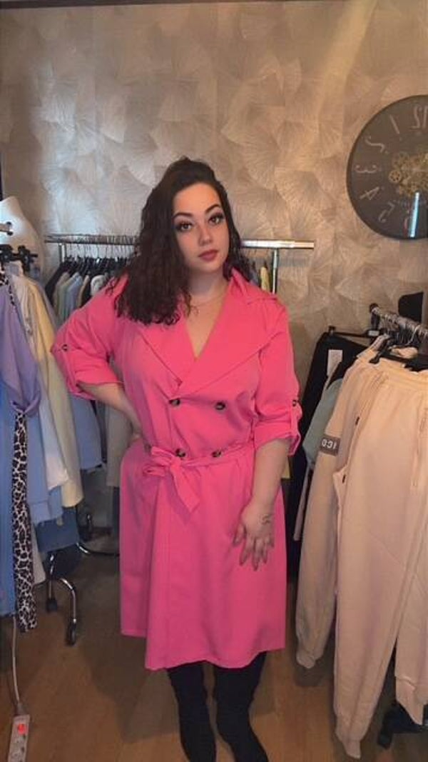 Trenchcoat zomer plussize