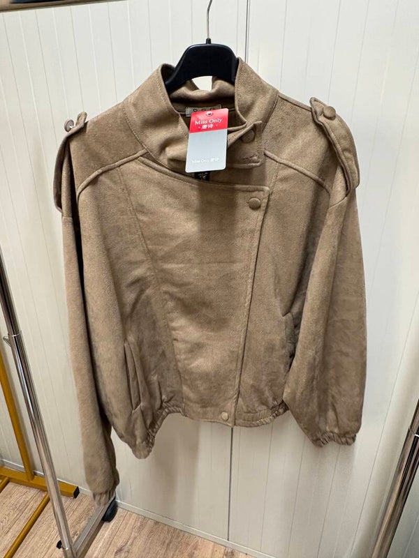 Jasje suède beige