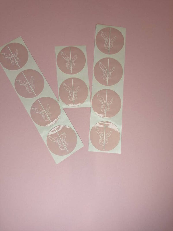 Stickers lijntekening Konijn
