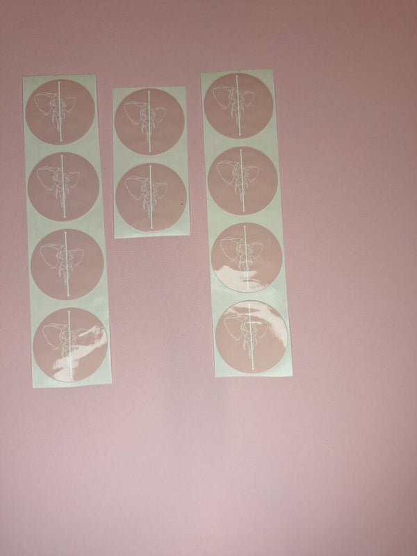 Stickers lijntekening Olifant