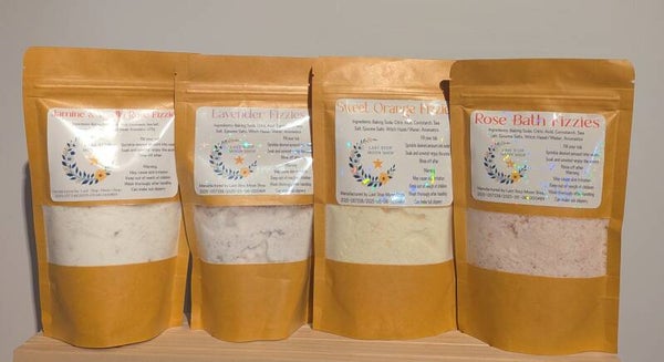 Handmade Bath Fizzies – Aromatic & Relaxing