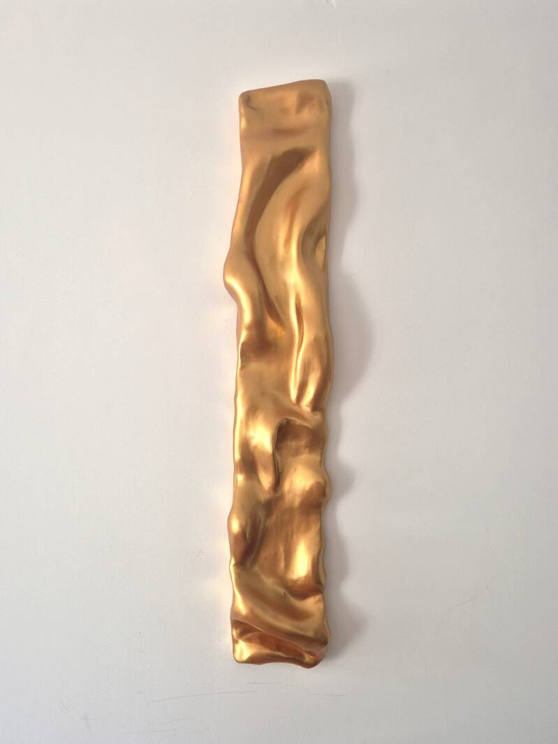 Abstract-sculpture-kunst-3D-wave-water-goud