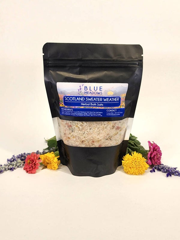 Scotland Sweater Weather Herbal Bath Salt