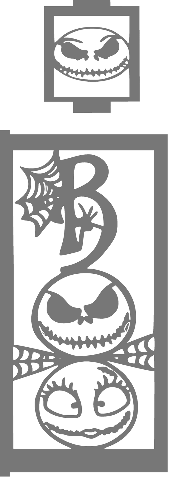 Nightmare Before Christmas Lantern