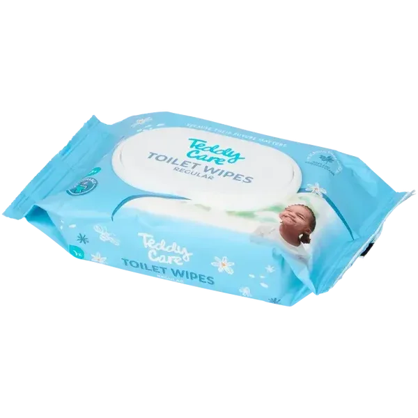 Lingettes humides teddy care