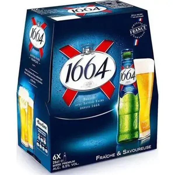 1664 bouteilles x6