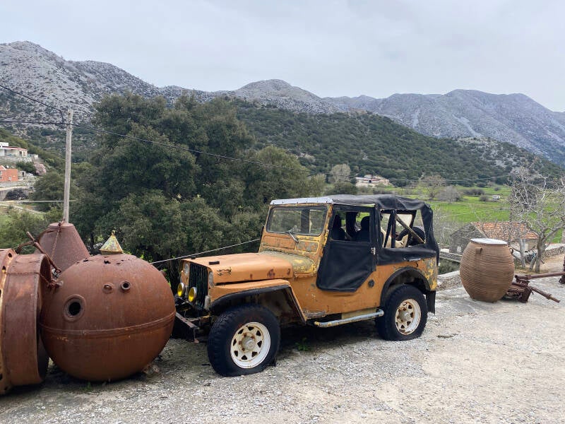 Rondreis Kreta. Oorlogsmuseum Askifou.