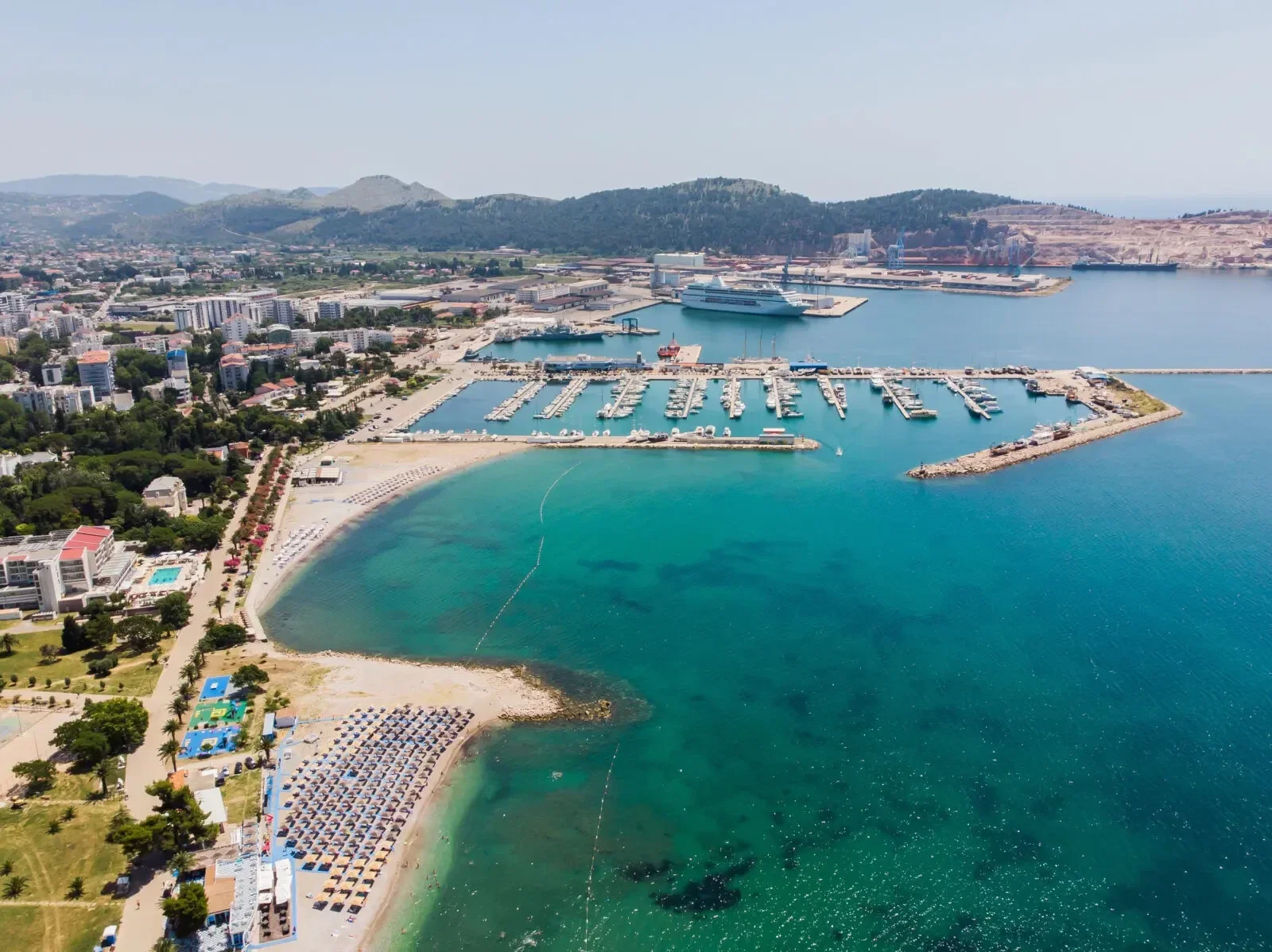 de Marina in Bar Montenegro