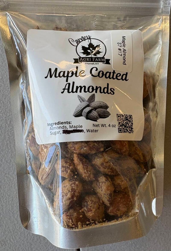Maple Coated Almonds