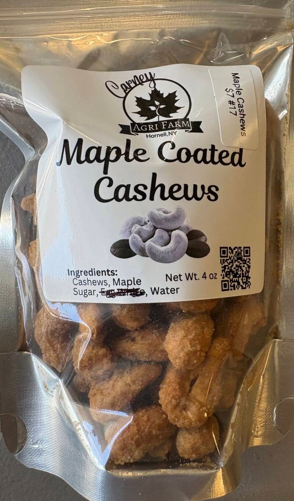 Maple Coated Cashews
