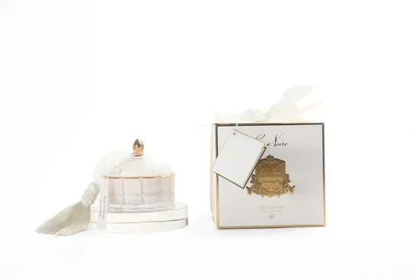 Bougie Art Déco - Blanc & Or - GML45003