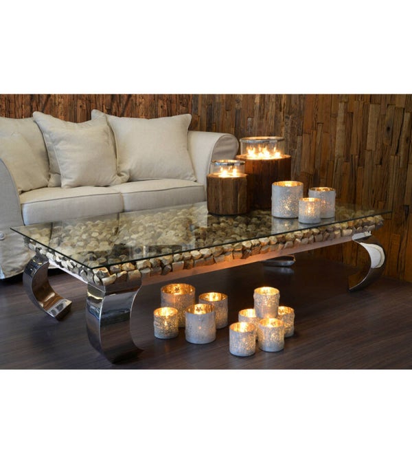 Table basse en bois flotté Terni