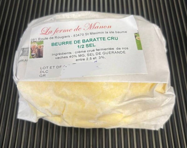 Beurre cru demi-sel (200gr)