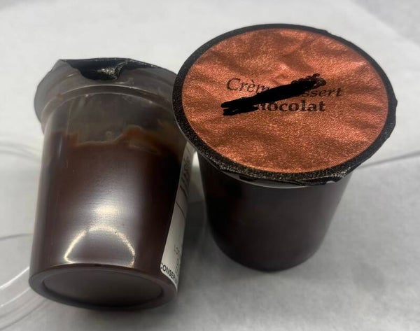 Dessert lacté chocolat