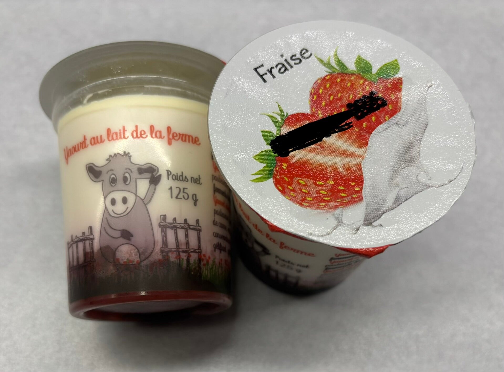 Yaourt fraise