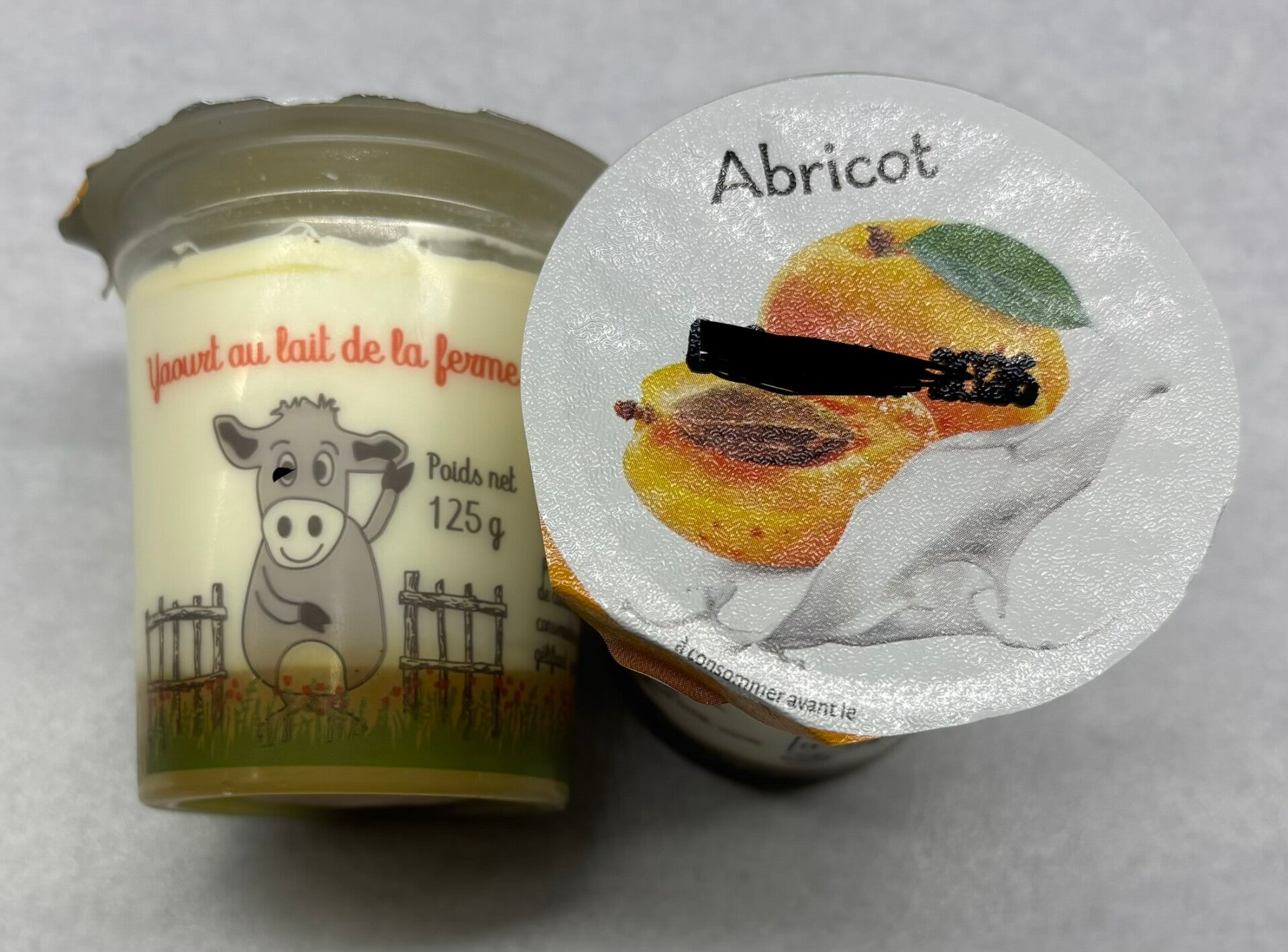Yaourt abricot