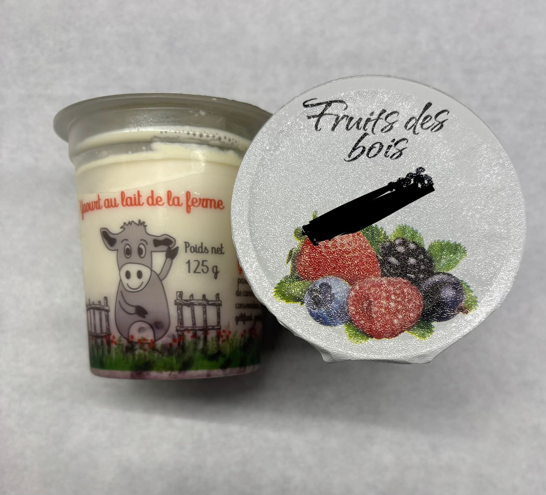 Yaourt fruit des bois