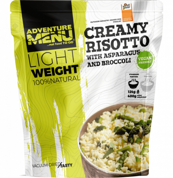 Adventure Menu - Creamy risotto met asperges en broccoli - standaard portie