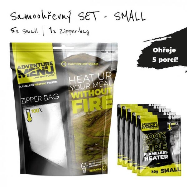Adventure Menu - Flameless heater set - small