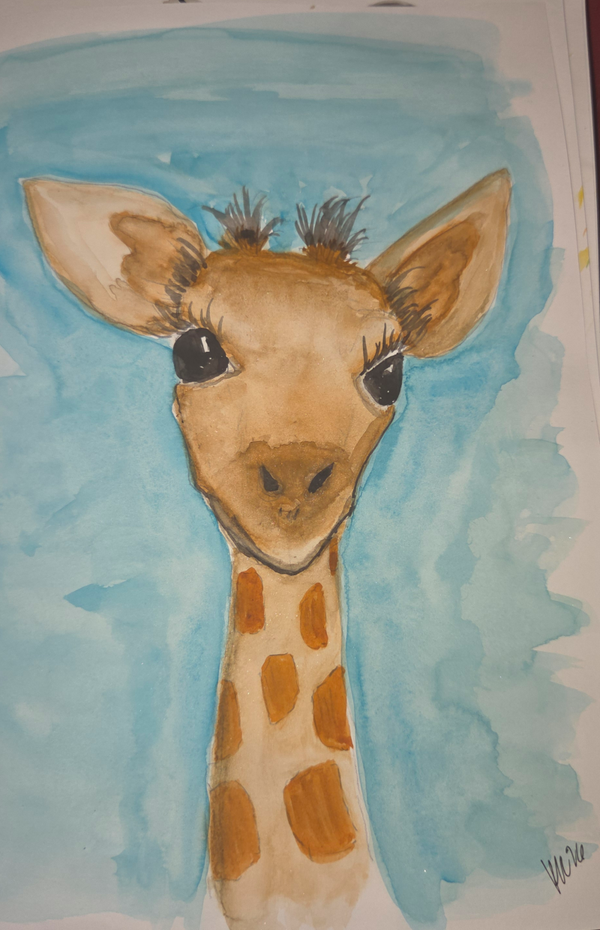 Baby Giraffe Digital