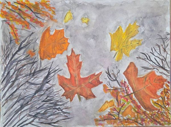 Falling Leaves digital