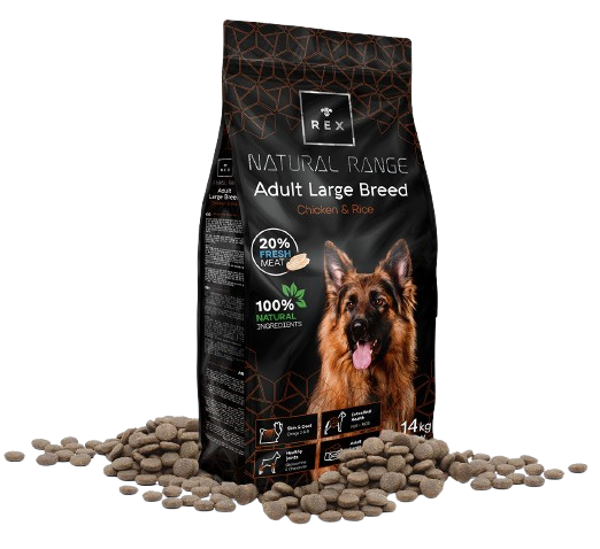 Adult Large Breed (Chicken & Rice)