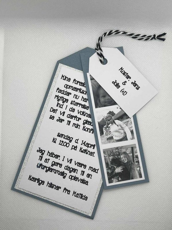 Konfirmations Invitation