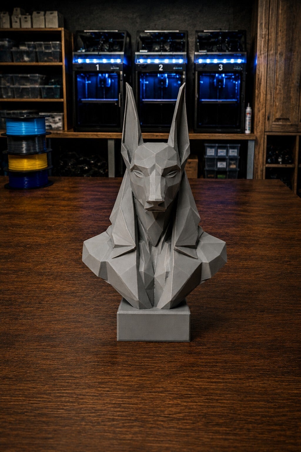 🐺 Anubis Büste – Wächter der Ewigkeit