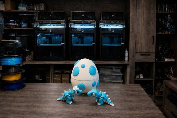 🦖 Mini Flex Tier – Baby T-Rex | Bewegliche 3D-Druck Figur