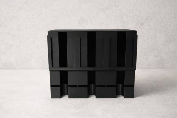 Teebeutel Organizer aus dem 3D-Druck  Moderne Tee-Aufbewahrung in Schwarz  | 3D-Kreativo