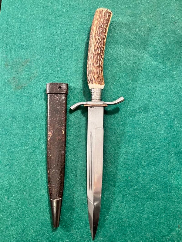 Stag Handled Hunting Knife