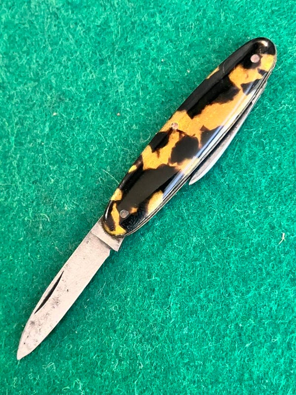 Vintage Oval Tortoiseshell Penknife