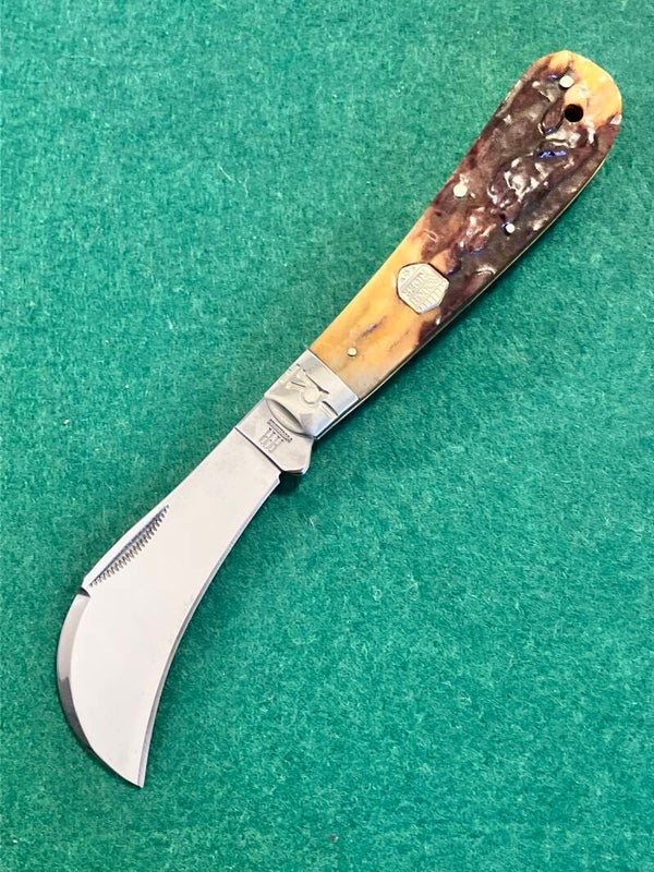 Rough Ryder RR1797 Brown Stag Bone Pruner