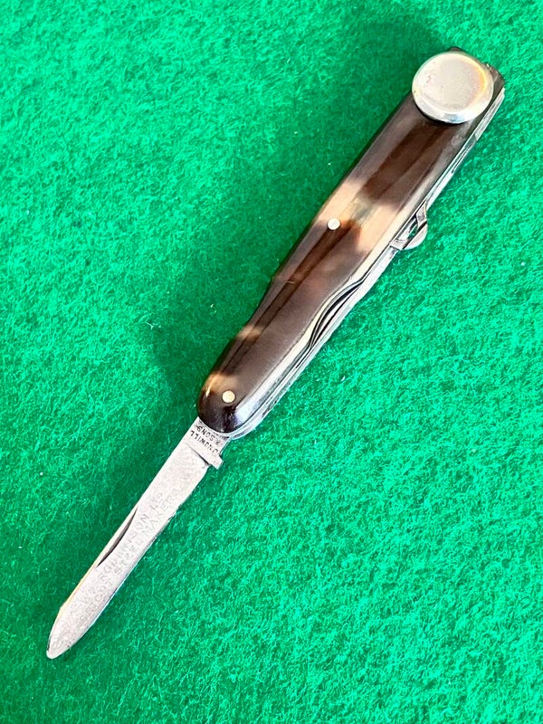 Antique Tortoiseshell Smokers Knife